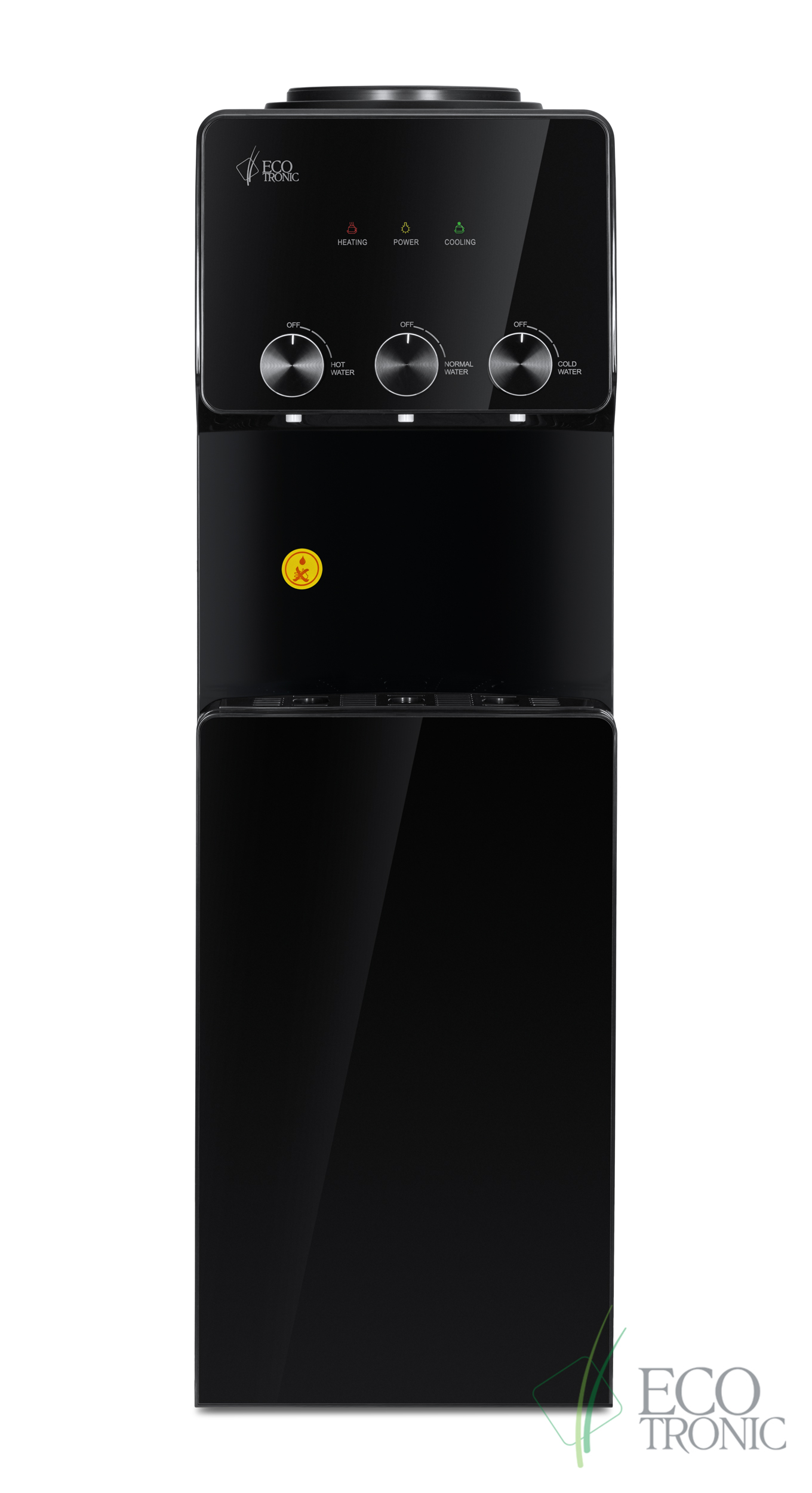 Кулер Ecotronic K26-LCE black со шкафчиком