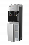 Кулер для воды LD-AEL-40c silver/black со шкафчиком